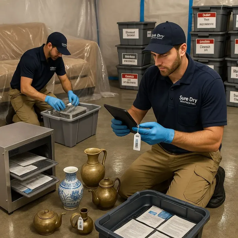 Content Protection and Restoration process in Streator, IL