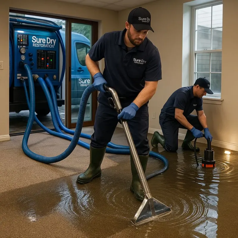 Water Extraction and Removal process in Streator, IL